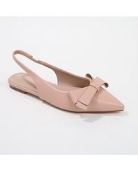 BERNESS - Cinnamon Slingback Flats - Lyst