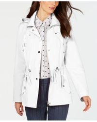 charter club petite anorak rain jacket