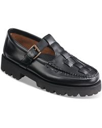 G.H. Bass & Co. - Mary Jane Fisherman Super Lug Weejuns Loafer - Lyst