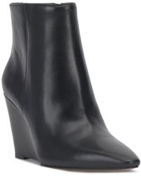 Vince Camuto - Teeray Pointed-toe Wedge Booties - Lyst