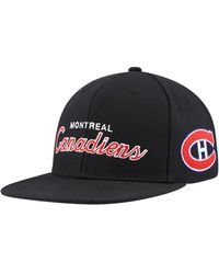 Mitchell & Ness - Mitchell Ness Montreal Canadiens Core Team Script 2.0 Snapback Hat - Lyst