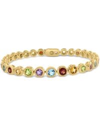 Effy - Effy Multi-gemstone Bezel Tennis Bracelet (6-3/4 Ct. T.w. - Lyst
