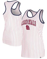 KTZ - St. Louis Cardinals Sequin Pinstripe Racerback Tank Top - Lyst