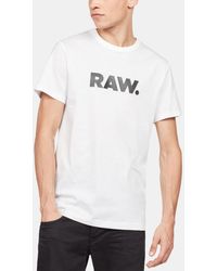 G-Star - Holorn Raw Graphic Logo Crewneck T-shirt - Lyst