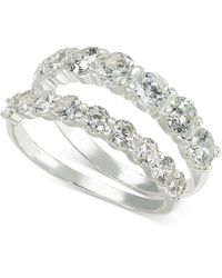 Charter Club - Tone 2-pc. Set Cubic Zirconia Stack Rings - Lyst