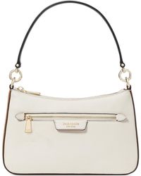Kate Spade - Hudson Colorblocked Pebbled Leather Small Convertible Crossbody - Lyst