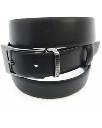 Ted Baker - London Reversible Double Loop Leather Belt - Lyst
