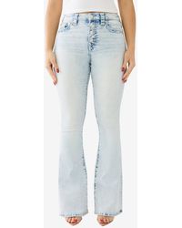 True Religion - Charlie No Flap Super T Flare Jeans - Lyst