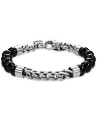 Black Jack Jewelry - Lapis Lazuli Bead & Chain Bracelet - Lyst