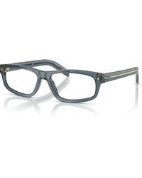 Prada - Rectangle Eyeglasses - Lyst