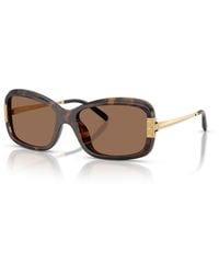 Tory Burch - Rectangle Sunglasses - Lyst