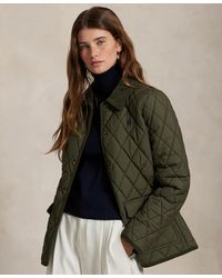 Polo Ralph Lauren - Corduroy-trim Quilted Barn Jacket - Lyst