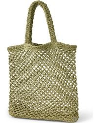 Lands' End - Openweave Straw Bag - Lyst