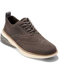 Cole Haan - Grand Hurrion Stitchlite Wingtip Lace-up Oxfords - Lyst