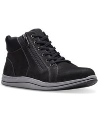 clarks glide lace