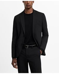 Mango - Super Slim-fit Stretch Fabric Suit Blazer - Lyst
