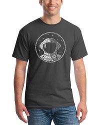LA Pop Art - I Need My Space Astronaut Word Art T-shirt - Lyst
