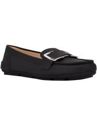 Calvin Klein - Lydia Embellished Slip-on Loafers - Lyst