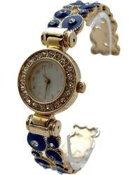 Olivia Pratt - Colorful Round Shapes Band Bangle Watch - Lyst