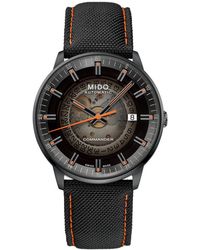 MIDO - Swiss Automatic Commander Gradient Fabric Strap Watch 40mm - Lyst