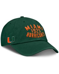Fanatics - Miami Hurricanes Archer Adjustable Hat - Lyst