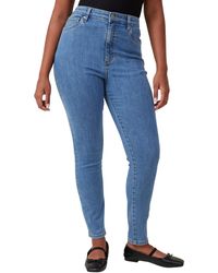 Cotton On - Curvy High Stretch Skinny Jeans - Lyst
