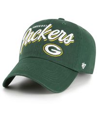 '47 - Bay Packers Ariana Clean Up Adjustable Hat - Lyst