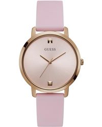 Guess - Analog Silicone Watch 40 Mm - Lyst