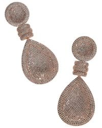 SOH - Teardrop-crystal Drop Earrings - Lyst