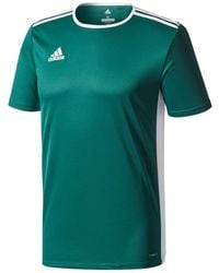 adidas Synthetic Men's Entrada Climalite® Soccer Shirt in White/Black  (White) for Men - Save 27% - Lyst