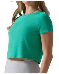 Tavi - Ribbed Tee - Lyst