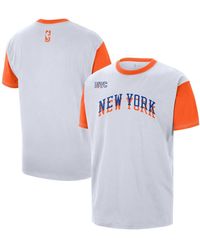 Nike - New York Knicks 2024/25 City Edition Courtside Color Block T-shirt - Lyst