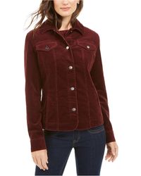 charter club petite denim jacket