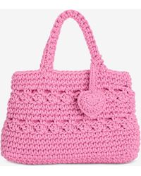 On 34th - Crochet Medium Tote Bag - Lyst