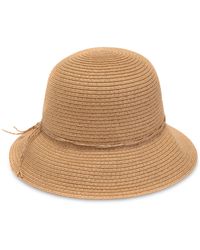 Style & Co. - Packable Straw Cloche Hat - Lyst