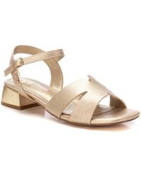 Xti - Block Heel Sandals By - Lyst