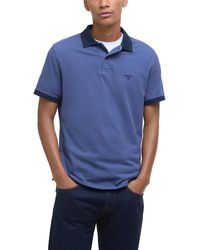 Barbour - Lynmouth Contrast Trim Short Sleeve Polo Shirt - Lyst