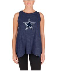 KTZ - Dallas Cowboys Plus Size Space Dye Active Tank Top - Lyst
