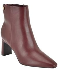 Tommy Hilfiger - Eddey Mid Height Block Heel Dress Booties - Lyst