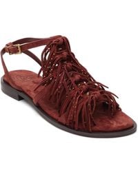 Ash - Panic Round Toe Flat Sandals - Lyst