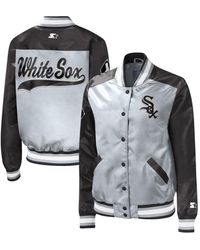 Starter Silver Chicago White Sox The Legend Full-snap Jacket - Metallic