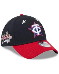 KTZ - Navy/red Minnesota Twins 2025 Mlb All-star Game Workout 39thirty Flex Hat - Lyst