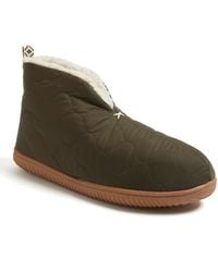 Dearfoams - Warm Up Bootie House Shoe Boot Slipper - Lyst