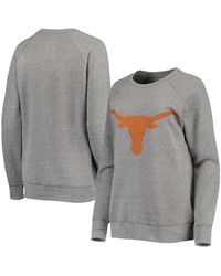 Pressbox - Texas Longhorns Big Logo Knobi Fleece Raglan Pullover Sweatshirt - Lyst