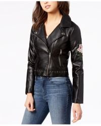 maralyn and me faux leather jacket