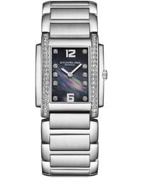 Stuhrling - Serafine 4089.4 S Rectangular Quartz Watch - Lyst