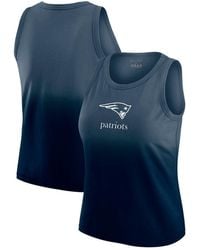WEAR by Erin Andrews - X Gracie Hunt New England Patriots Ombre Tank Top - Lyst