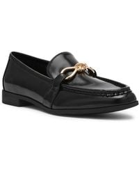 Anne Klein - Beckett Knotted Bit Tailored Loafers - Lyst
