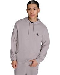 Converse - Standard Fit Long Sleeve Sweatshirt - Lyst
