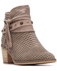 Xti - Refresh Collection Suede Ankle Booties - Lyst